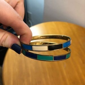 Jcrew enamel bangles